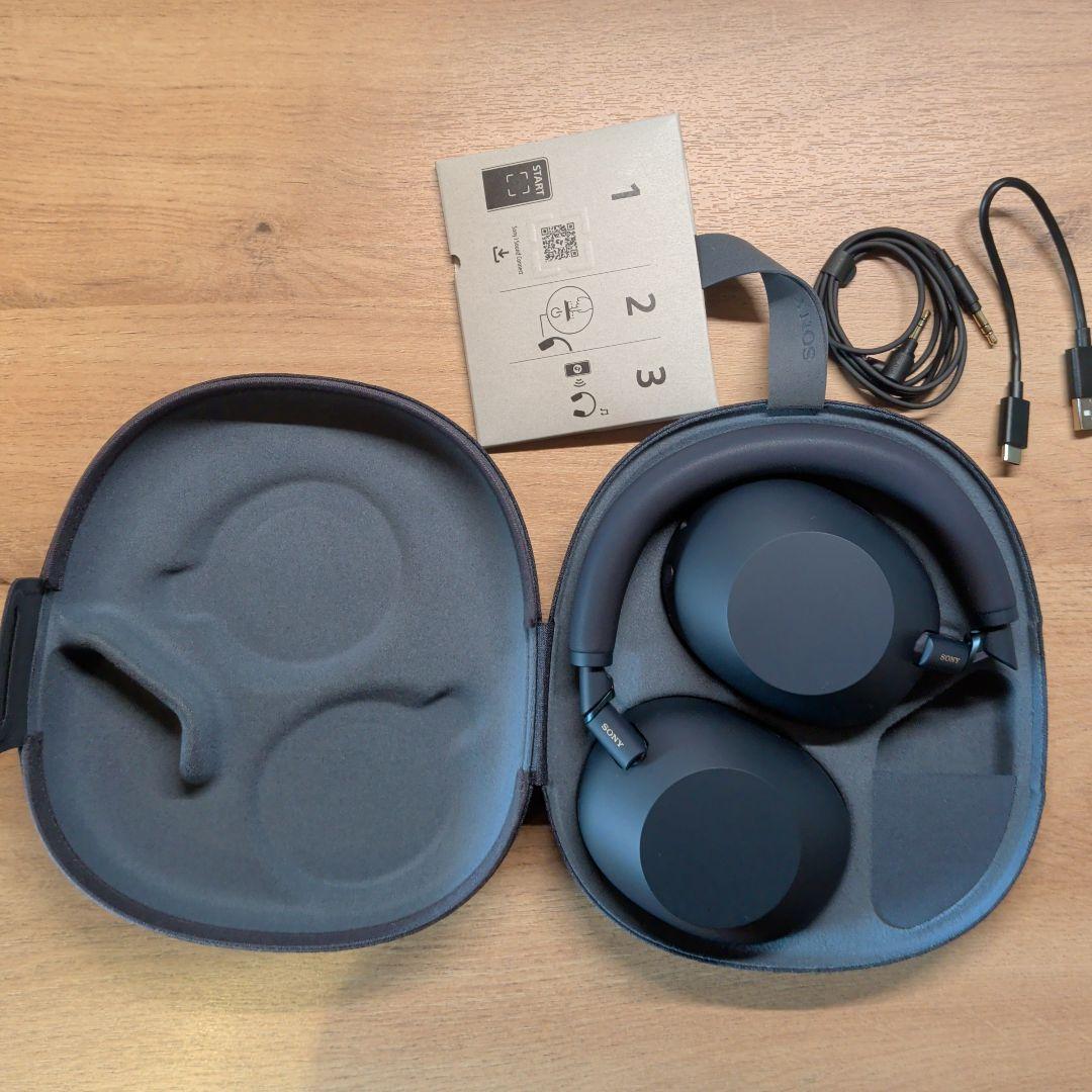 SONY WH-1000XM6 ワイヤレスヘッドホン　ミッドナイトブルー