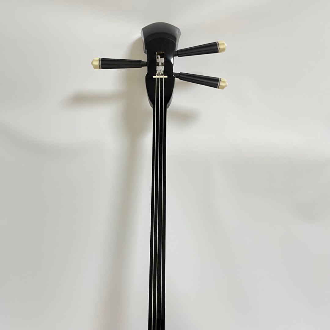 沖縄三線　三線　ハードケース付き　合皮　人工皮　蛇柄　三味線