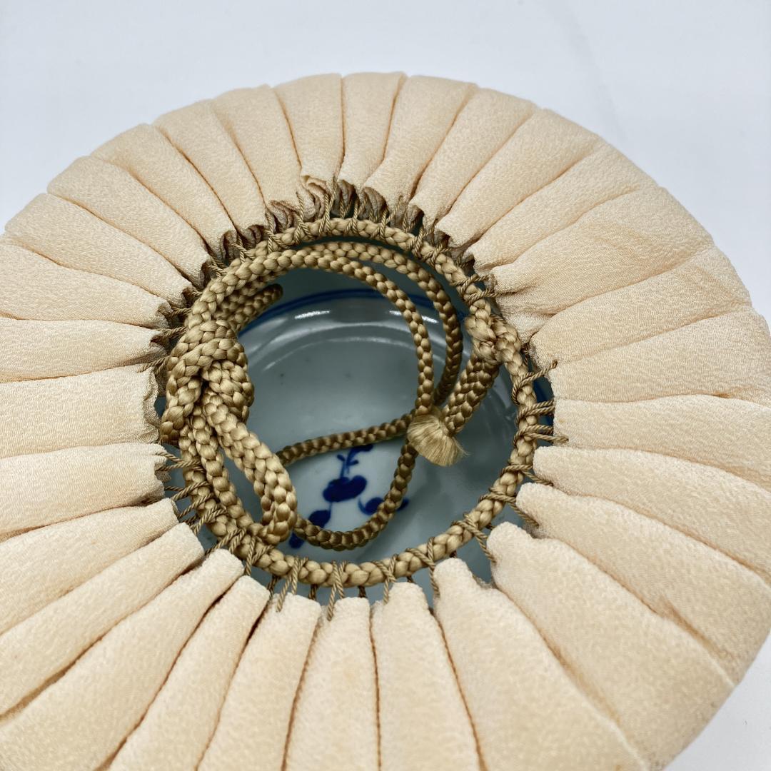 大清乾隆年製　青花　草花文　鉢　茶碗　直径：約１４．５ｃｍ　高さ：約６．８ｃｍ