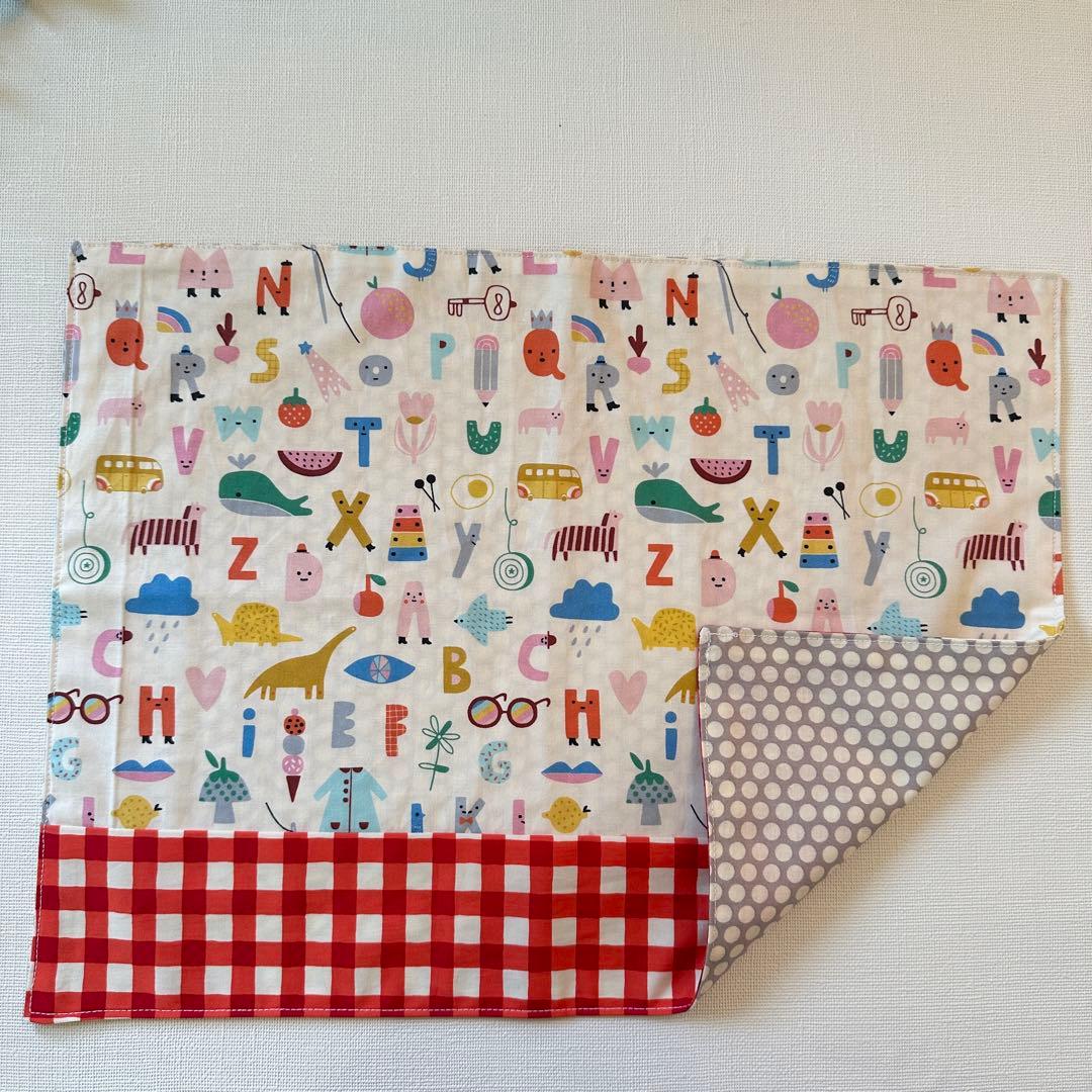 【展示品】お弁当袋　ランチョンマット　2点　セット　入園入学準備