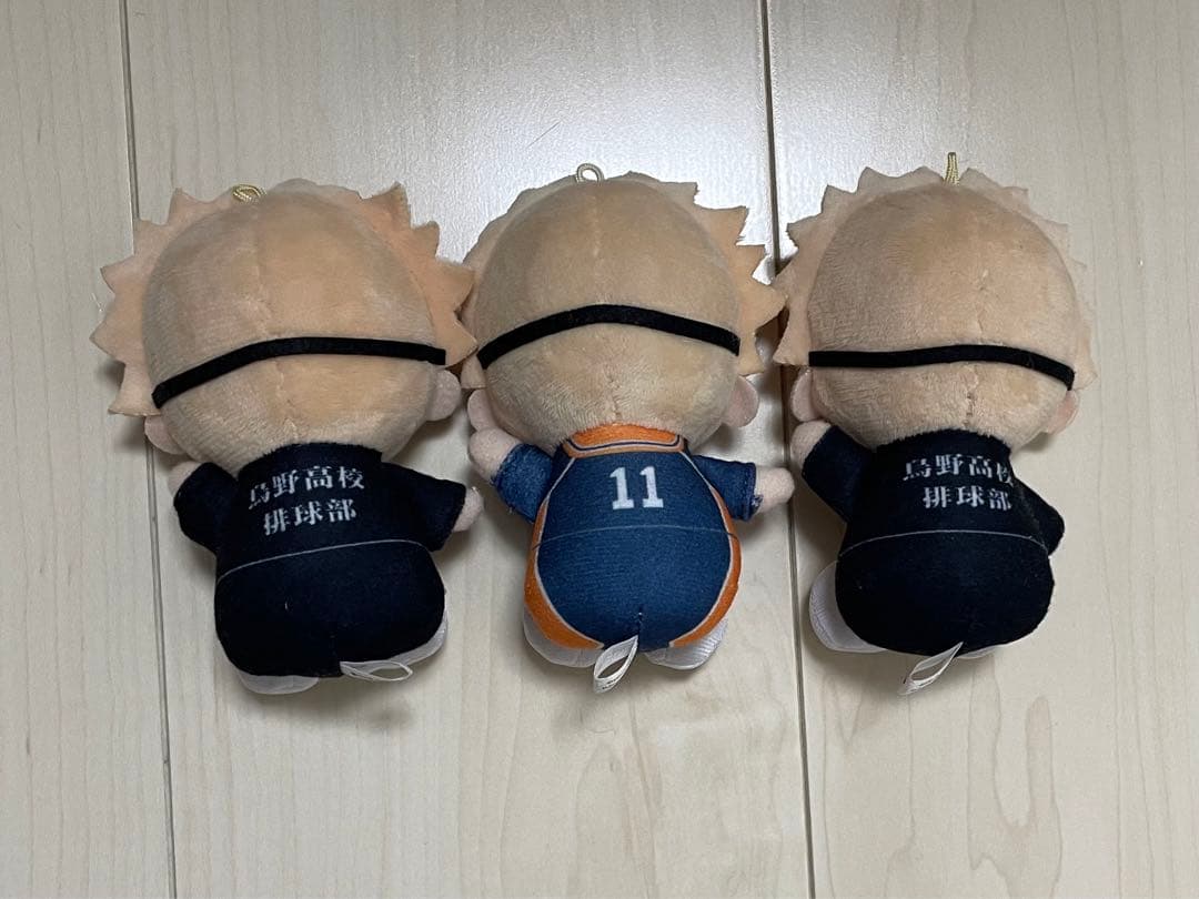 ハイキュー!! 月島蛍 ぬいぐるみ 3個セット