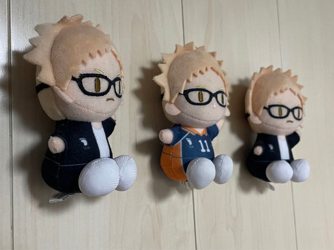 ハイキュー!! 月島蛍 ぬいぐるみ 3個セット