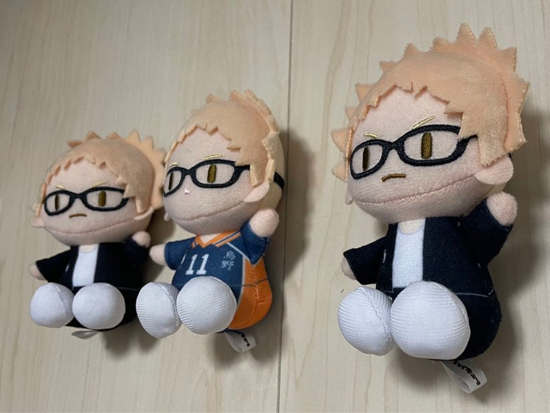 ハイキュー!! 月島蛍 ぬいぐるみ 3個セット