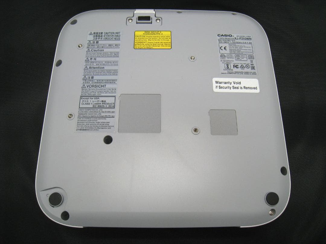 ライト367時間 XJ-F210WN CASIO プロジェクター