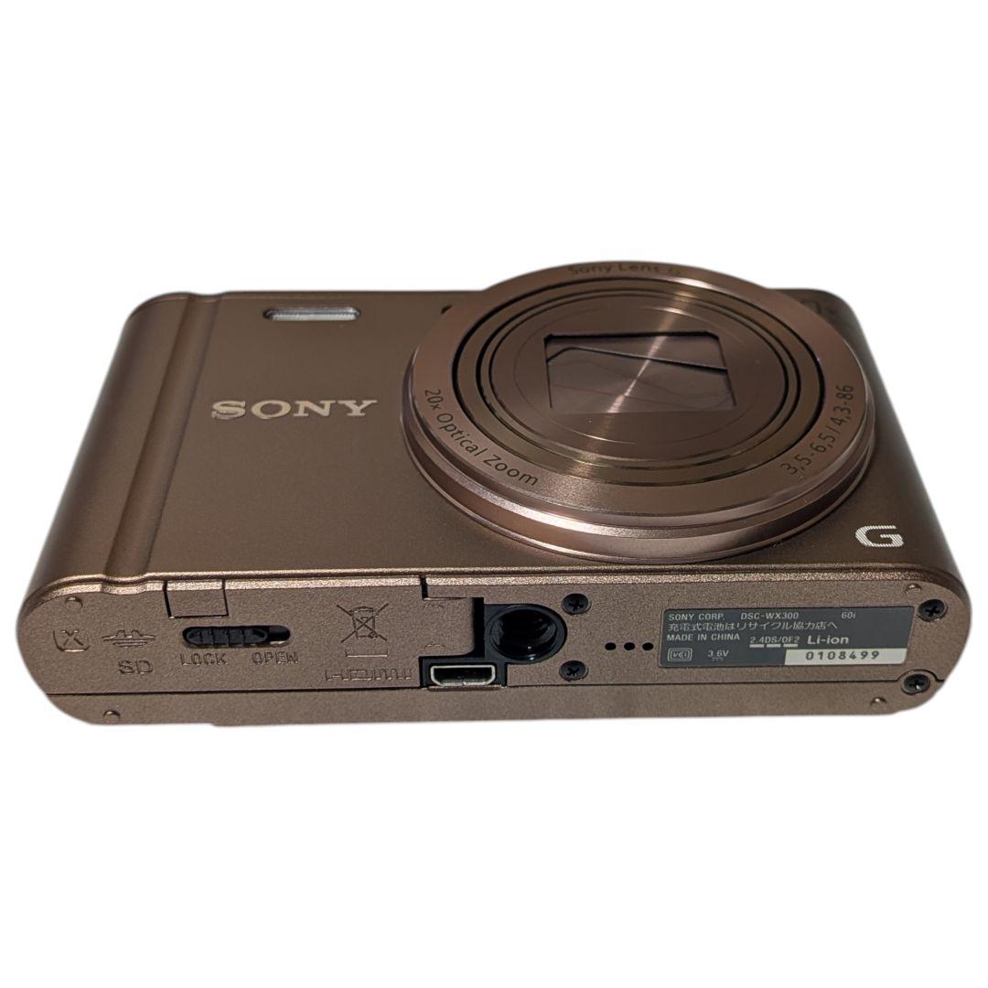 【極美品】SONY ソニー Cyber-shot DSC-WX300 ブラウン