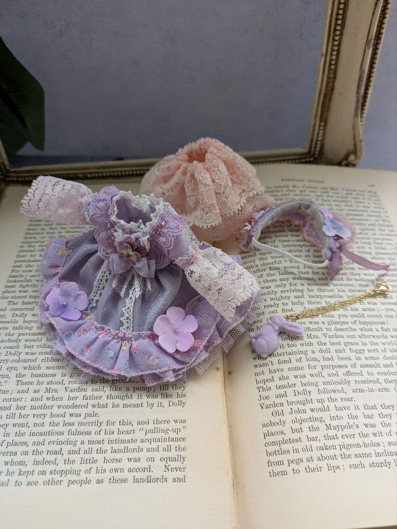 予約限定♪オビツ１１ピコニーモPお洋服セット♪ライラックなこぐまちゃんAlice