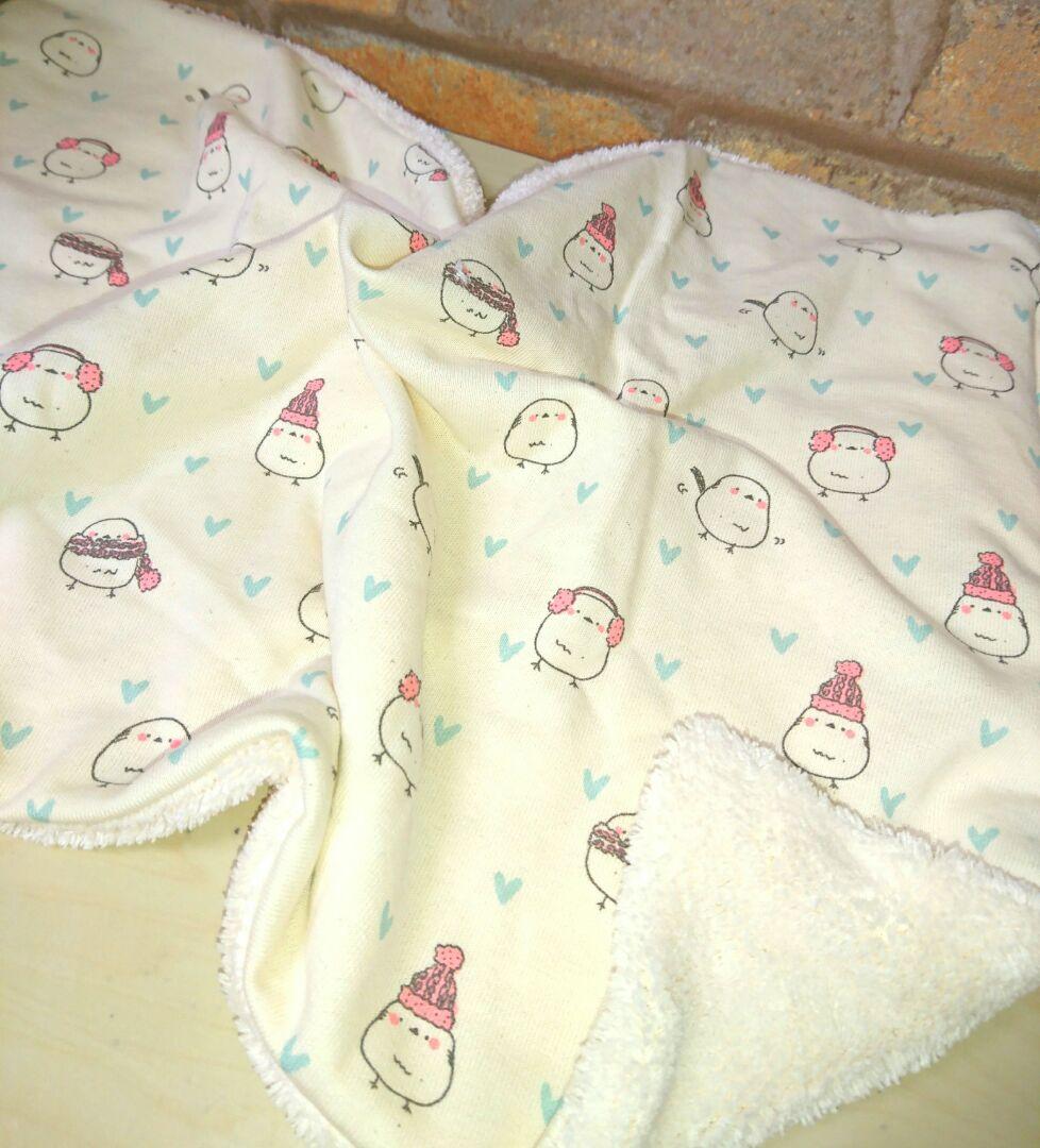 専用❤みかん＊小さな小さな⭐マルチマット❤シマエナガ…ブルー系⭐