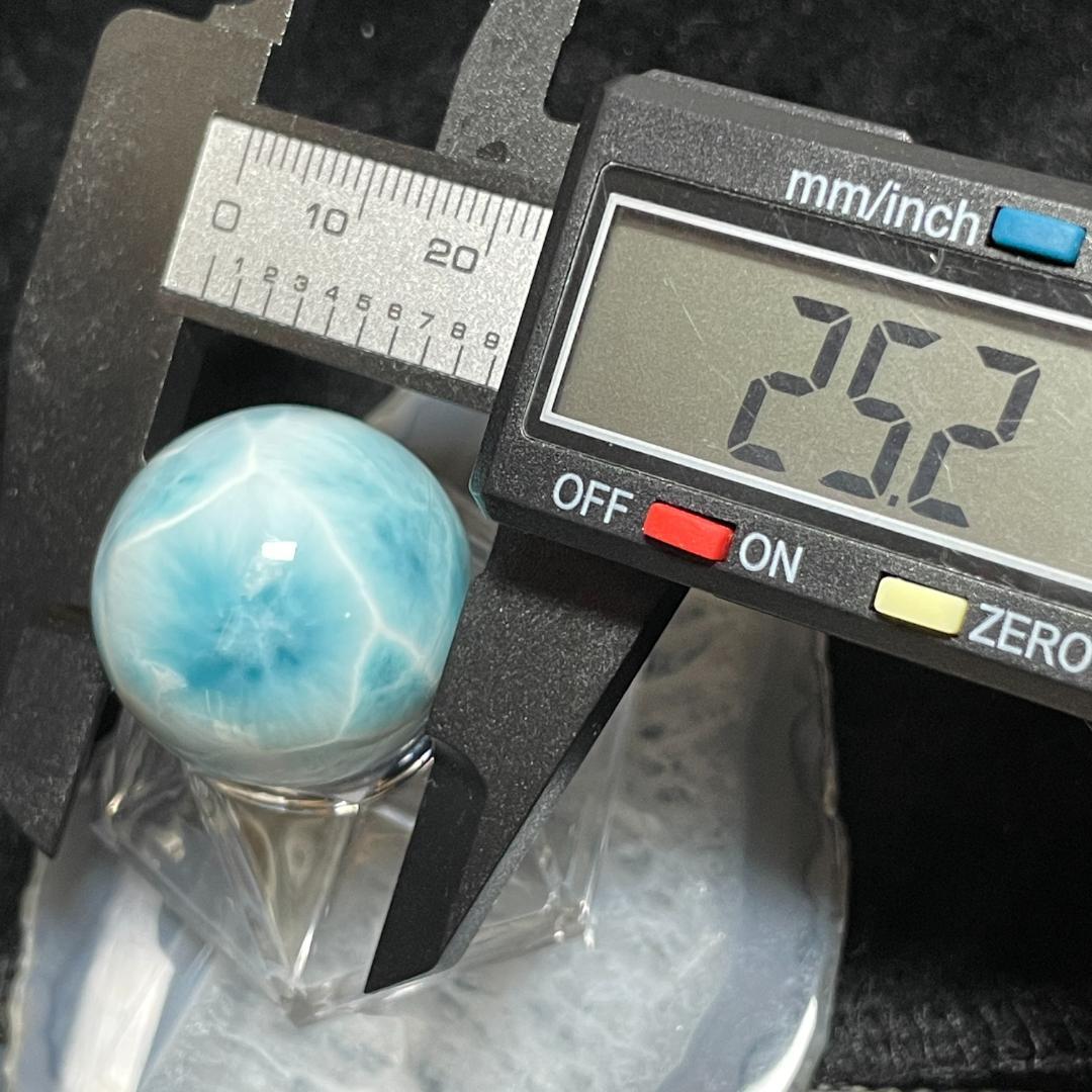 世界三大ヒーリングストーン◇ラリマー◇丸玉