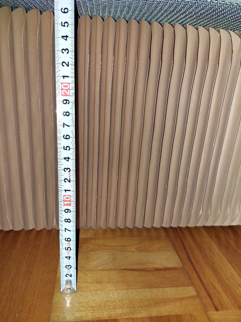 in paper 折り畳み アコーディオン ペーパーベッド フレームのみ