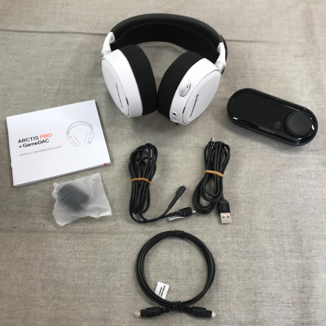 ヘッドホン SteelSeries Arctis Pro + Game DAC