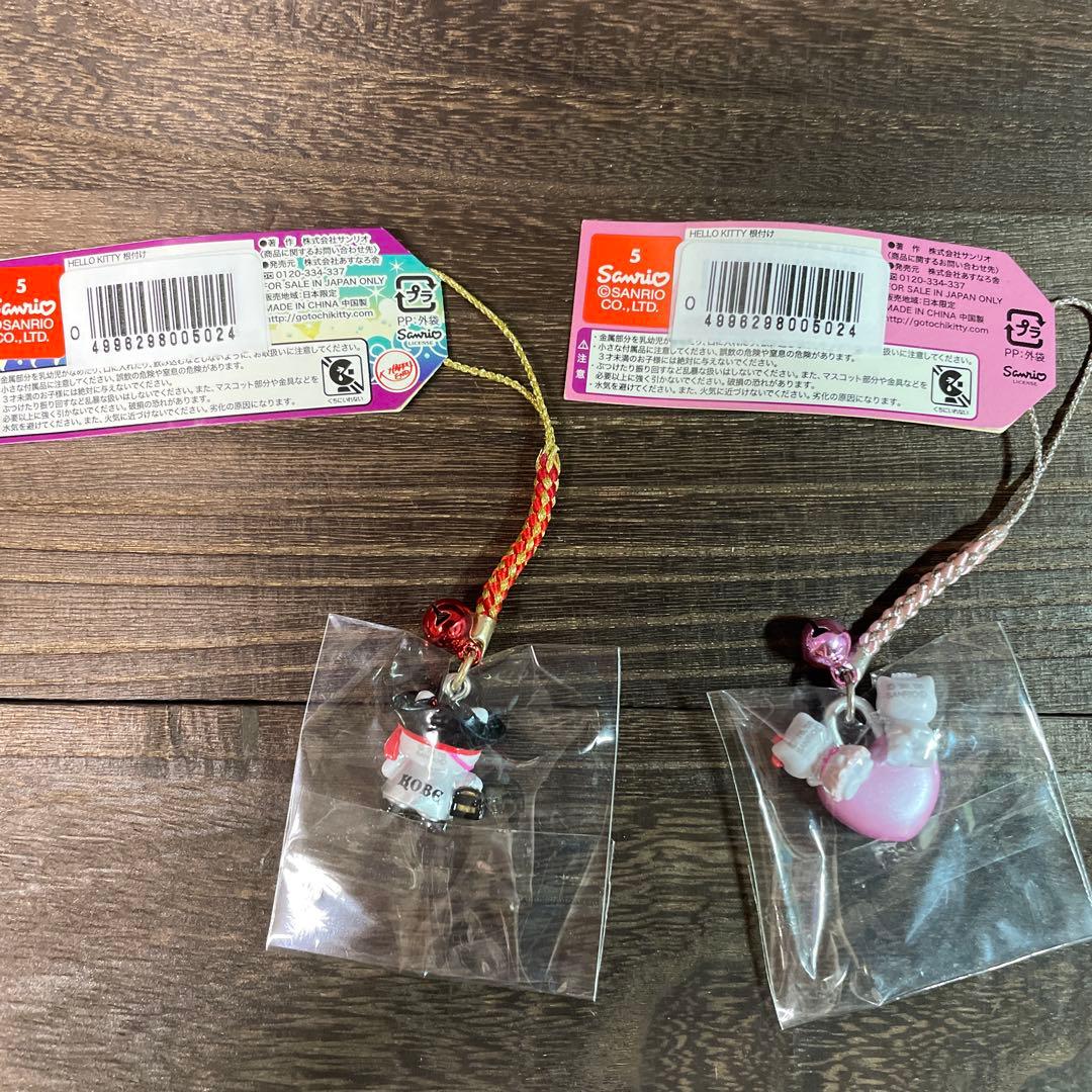 【未使用未開封】ご当地キティ根付け神戸限定ビーナスブリッジ＆パイレーツ2個セット