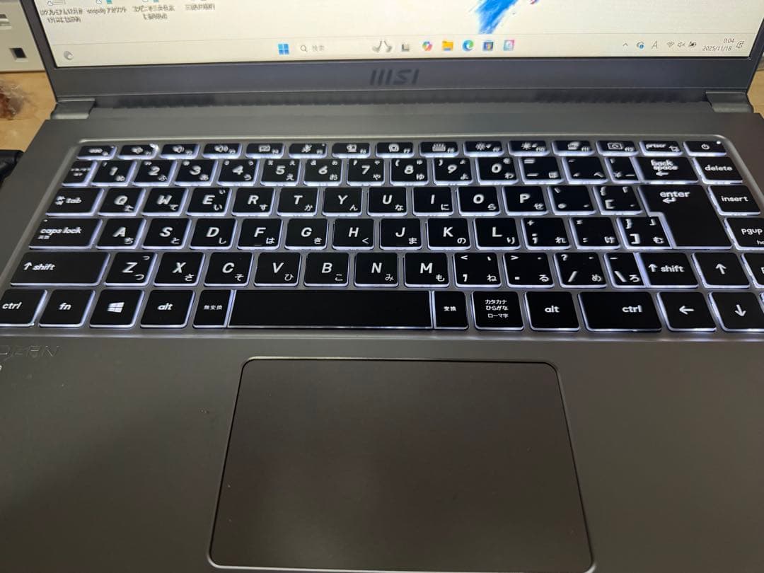 ノートパソコンMSI MS-1551 office付属