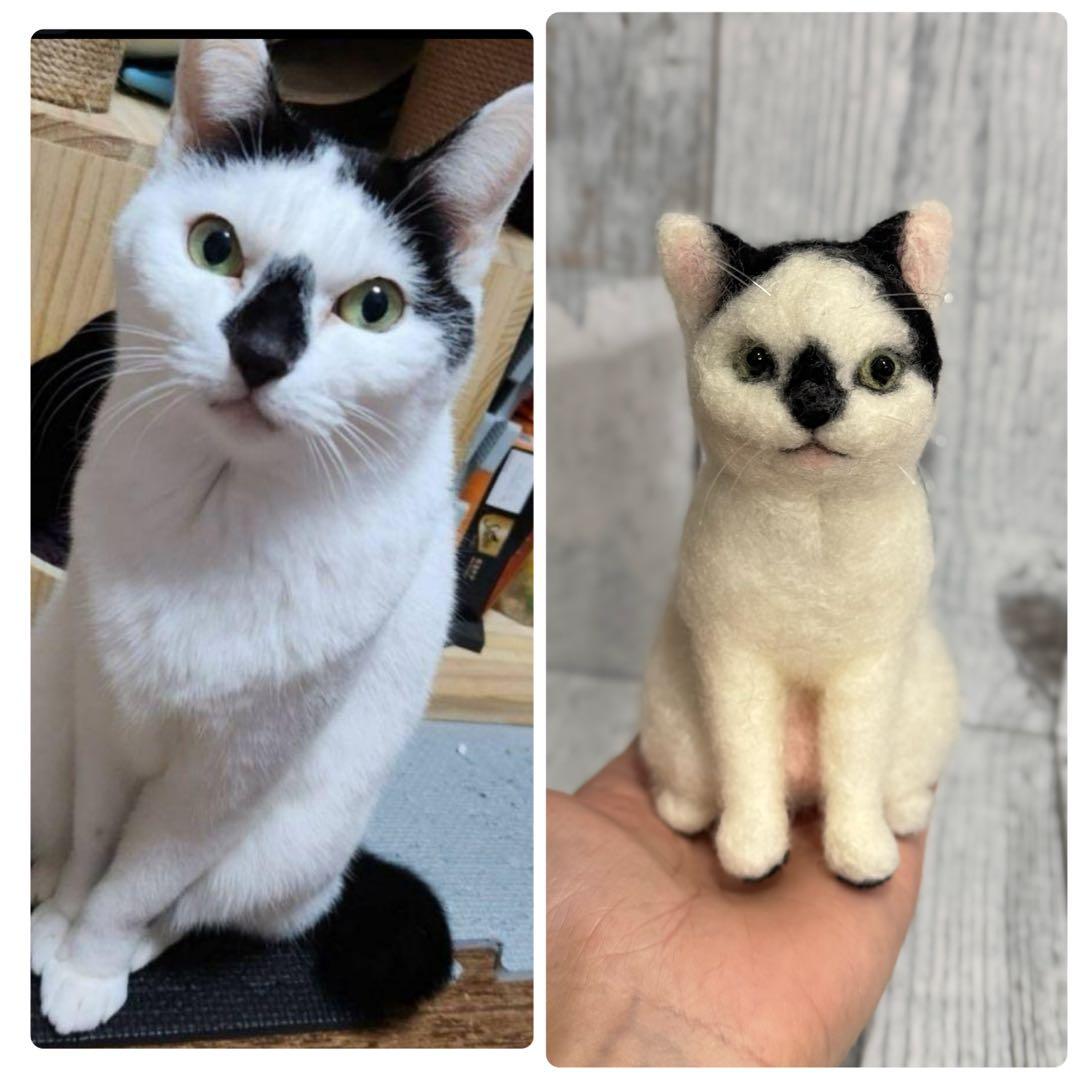 うちの子オーダー　手のひらペット　羊毛フェルト　うちの子　ぬいぐるみ　ペット