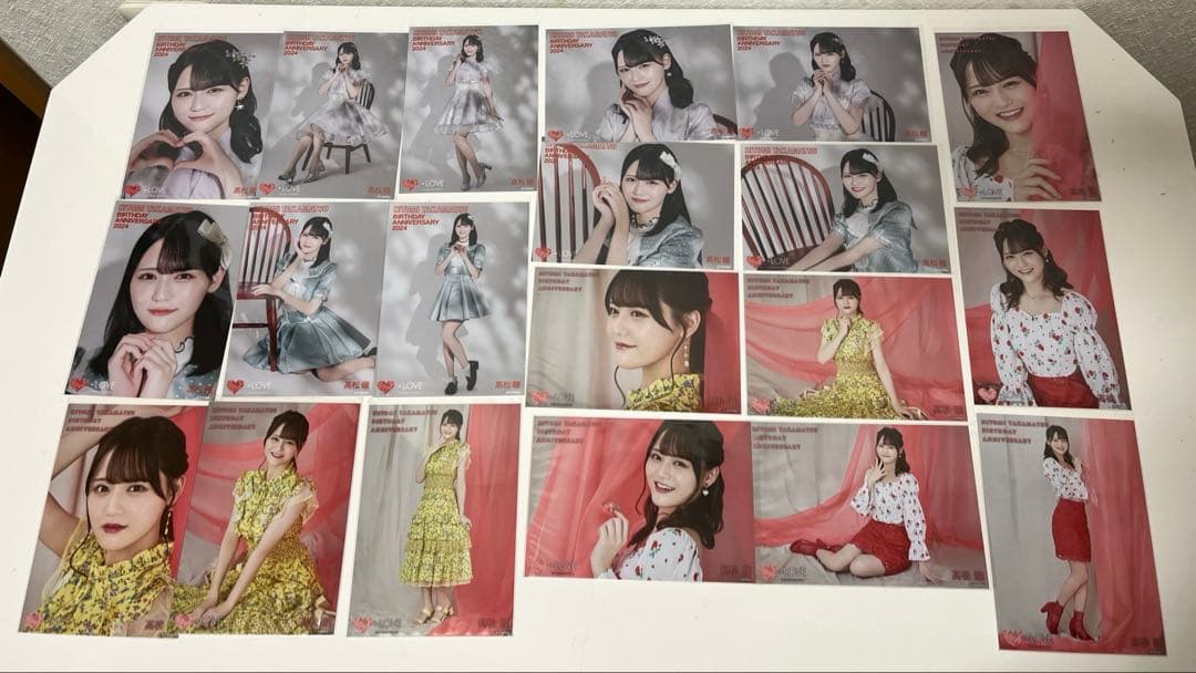 ＝LOVE イコラブ 髙松瞳 アクリルスタンド 生誕 生写真セット