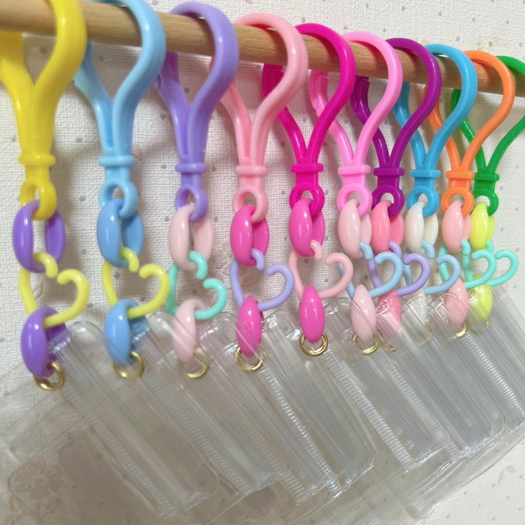 NO.203A 100個セット キャンディバッグ キーホルダー ハート