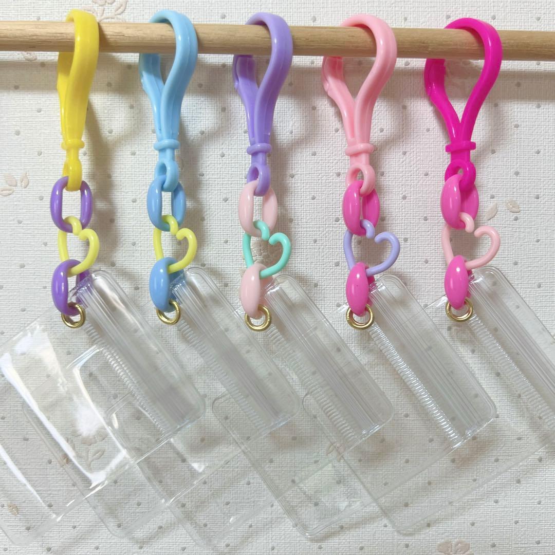NO.203A 100個セット キャンディバッグ キーホルダー ハート