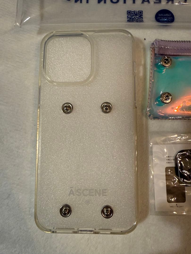 A SCENE iPhone14 pro maxケース オーロラ