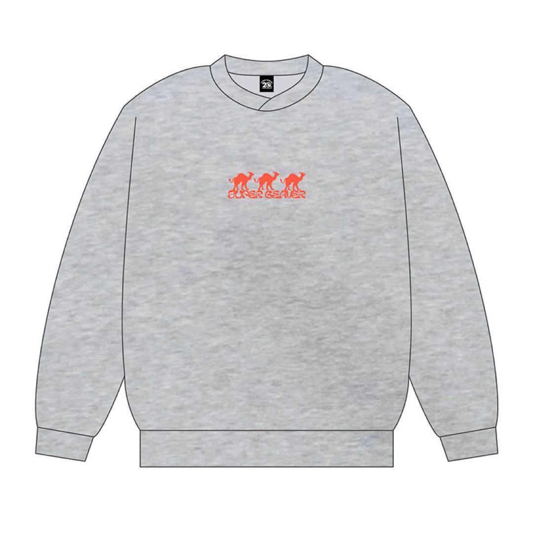 SUPER BEAVER　SB オリジナルスウェット　グレー　Lサイズ
