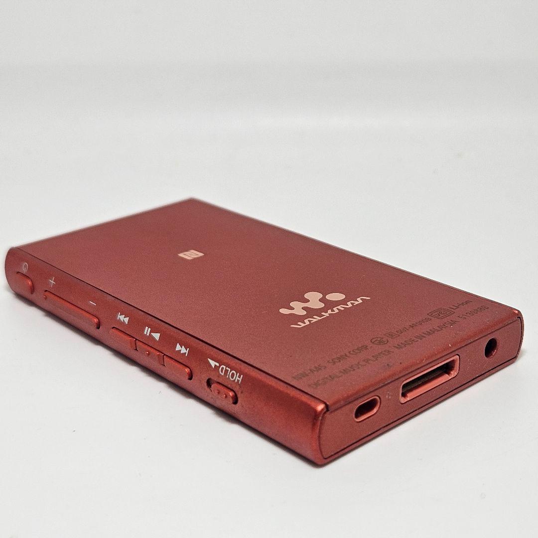 美品 WALKMAN NW-A35 16GB シナバーレッド ハイレゾ 本体