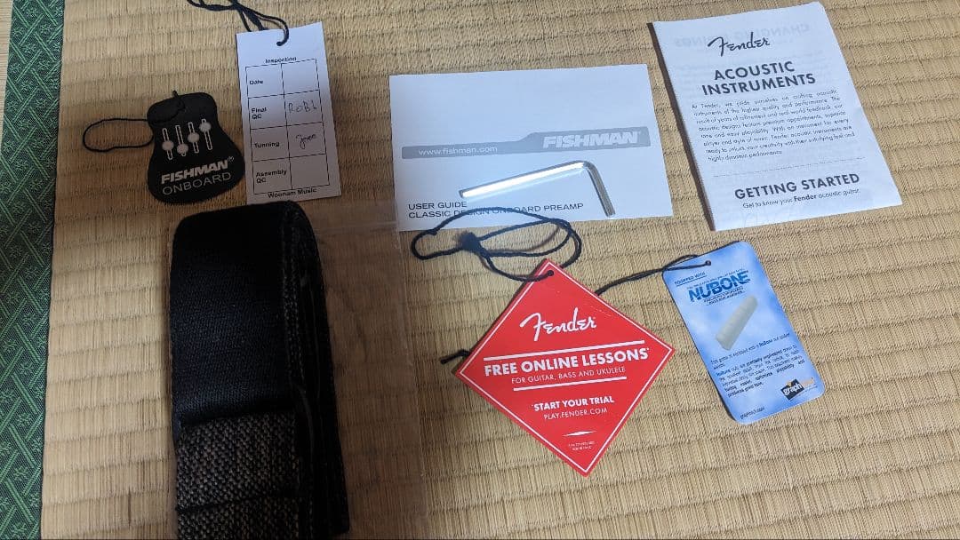 Fender FA-235E Moonlight Brust エレアコ アコギ