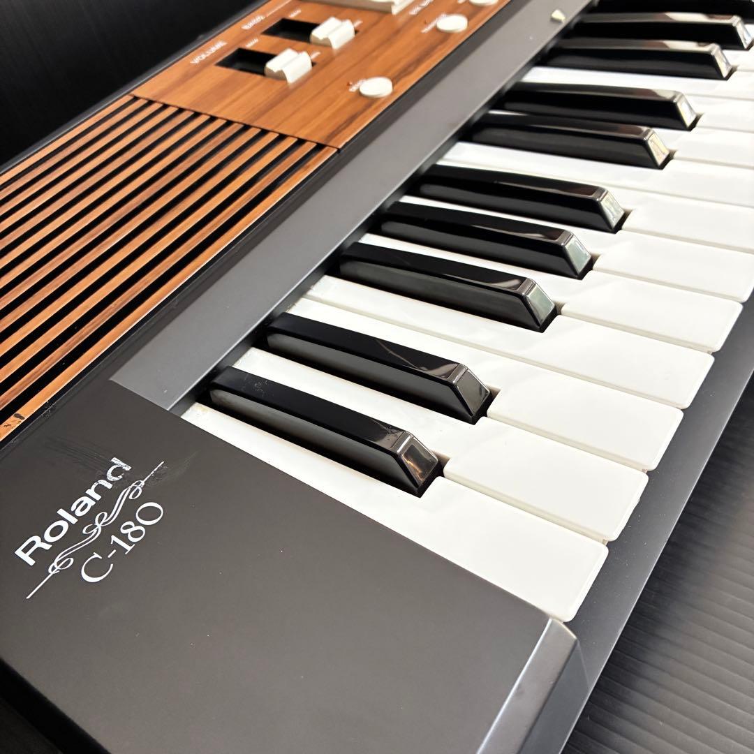 希少 綺麗 ローランド C-180 クラシックオルガン 完全動作品 ポータブル