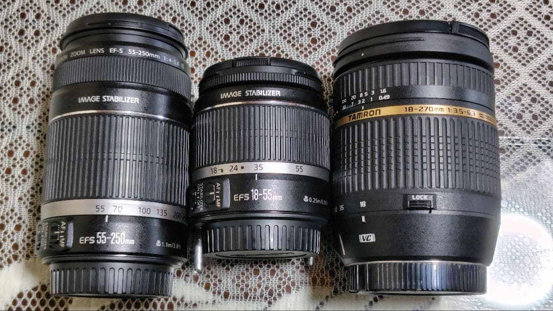 Canon EOS Kiss X4 ダブルレンズキット + TAMRONレンズ他