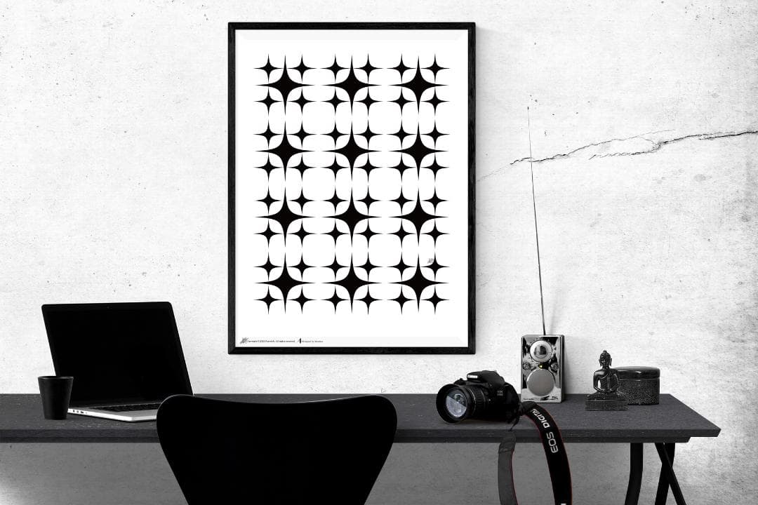 【SALE】PASTELRIB アートポスター（A4サイズ）約21ｘ30cm