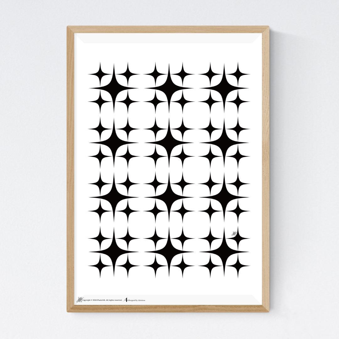 【SALE】PASTELRIB アートポスター（A4サイズ）約21ｘ30cm