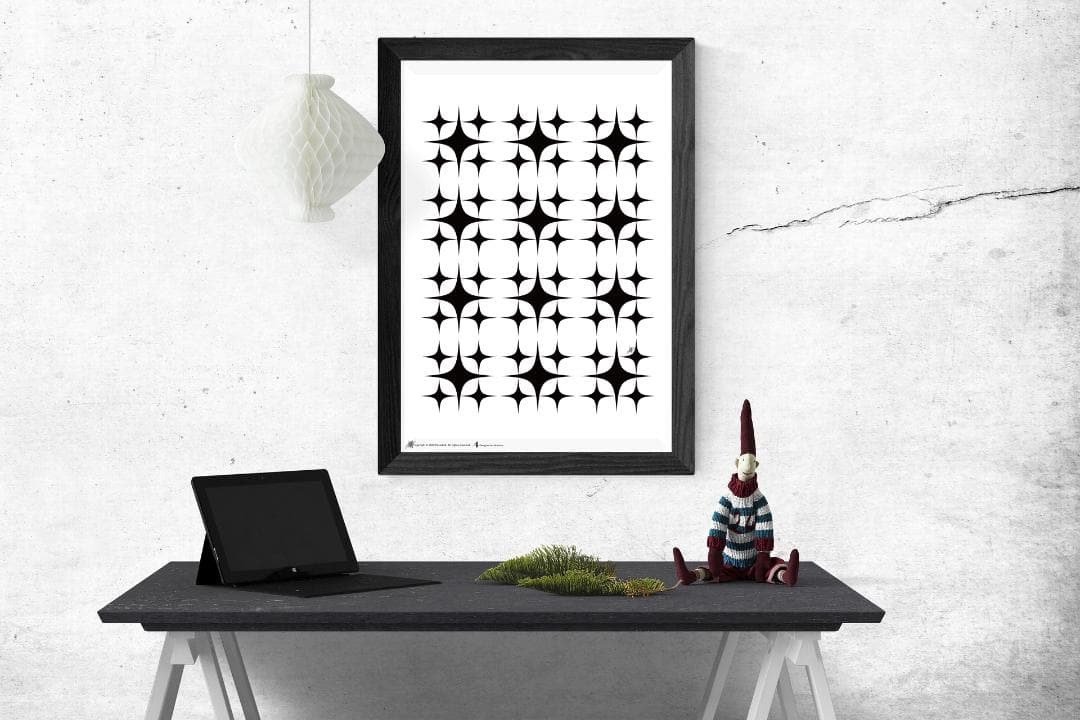 【SALE】PASTELRIB アートポスター（A4サイズ）約21ｘ30cm