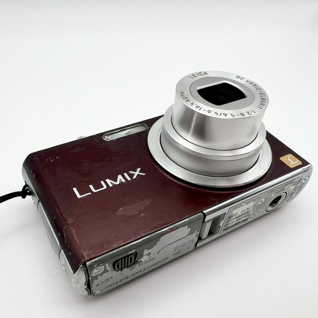 【完動品】Panasonic LUMIX DMC-FX33 コンデジ 動作確認済