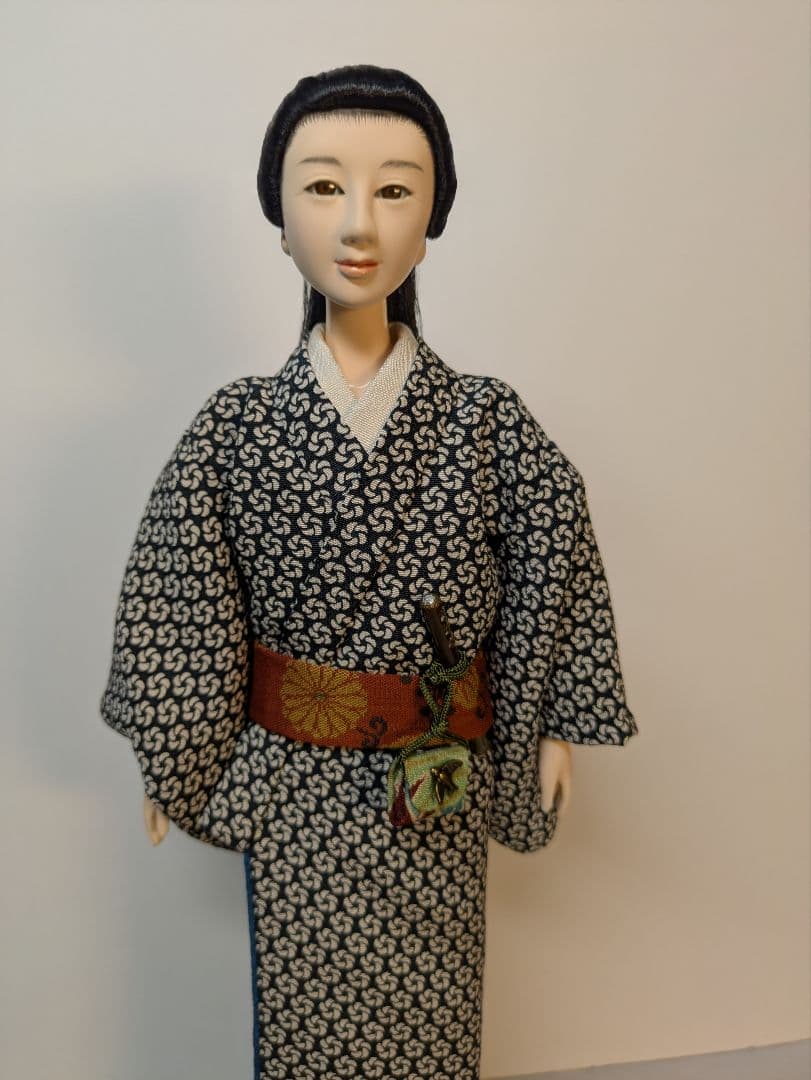 手足可動『孝志郎 』胡粉仕上のヘッド付1/6ドール　ドール本体とスタンドのみ