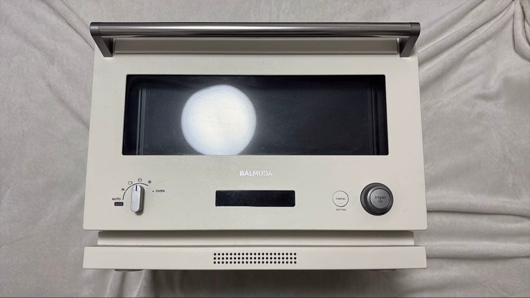 BALMUDA オーブンレンジ(ホワイト)※ジャンク品