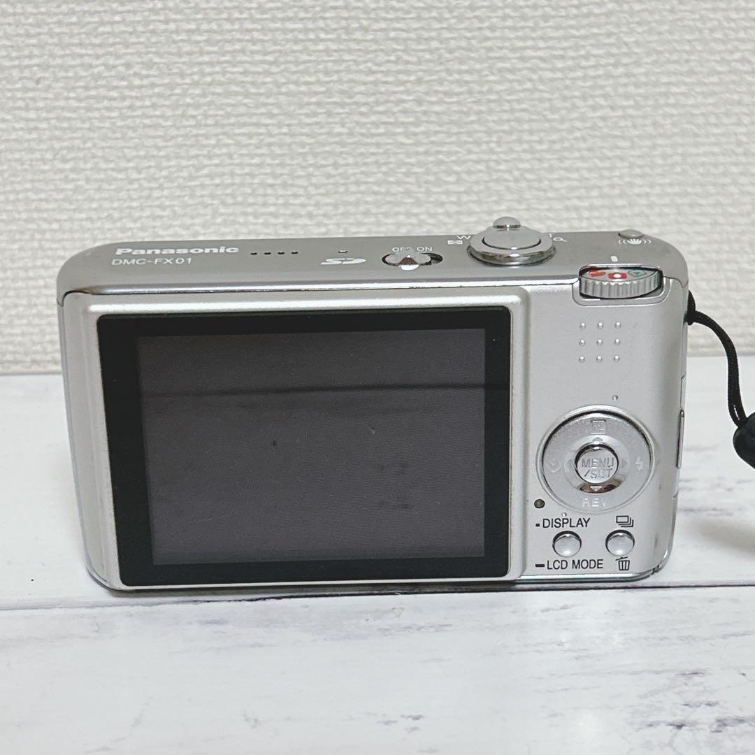 【動作OK】　Panasonic DMC-FX01 コンパクトデジタルカメラ