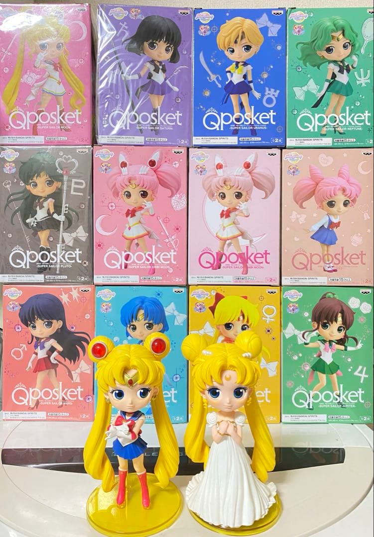 【新品未開封】Qposket　セーラームーン　まとめ売り　12体+開封2体セット