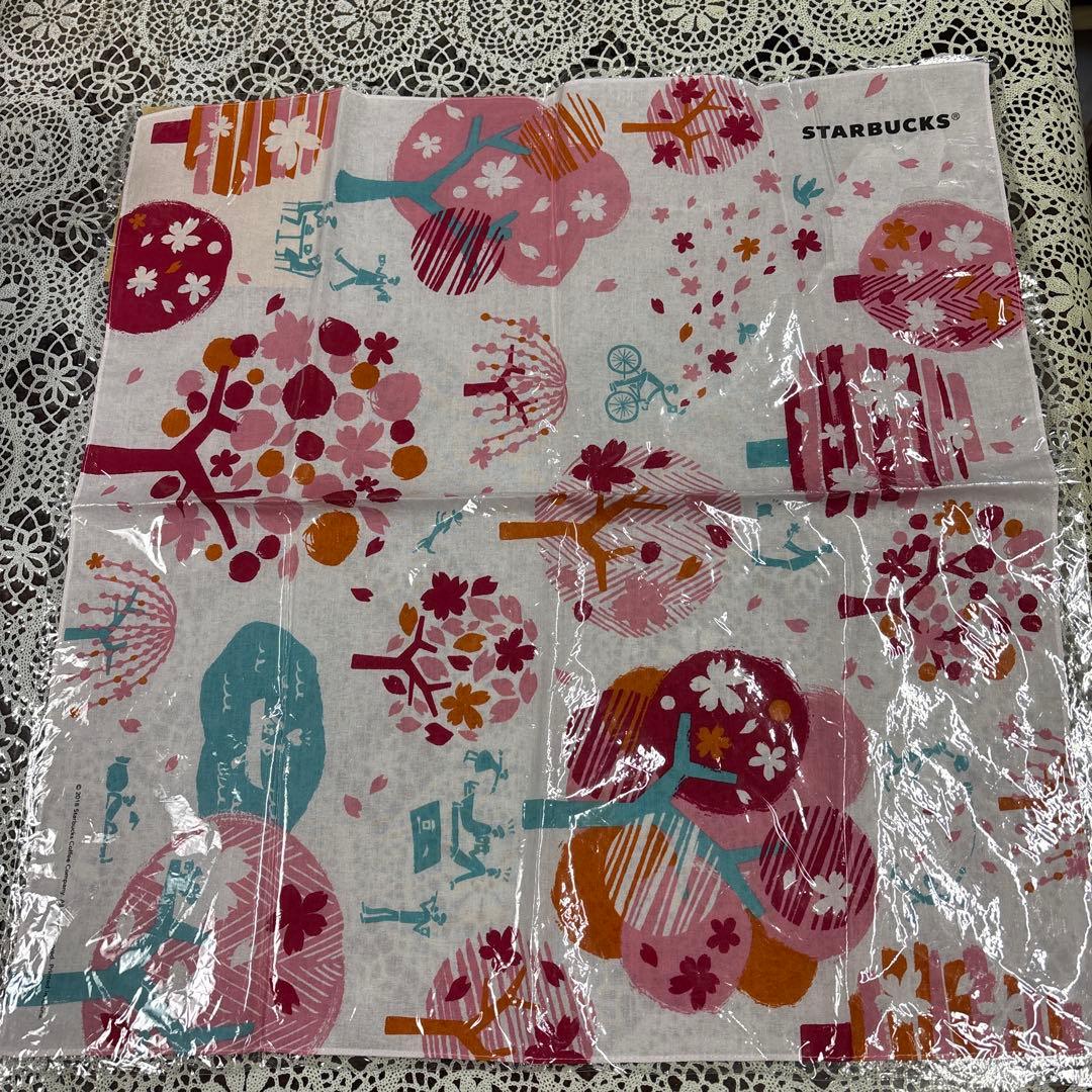 新品未使用STARBUCKS さくらクロス 約45cm 2枚セット