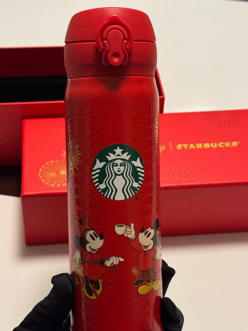 スタバ限定ディズニー×スターバックス ステンレスボトル ❣️ミッキー＆ミニー