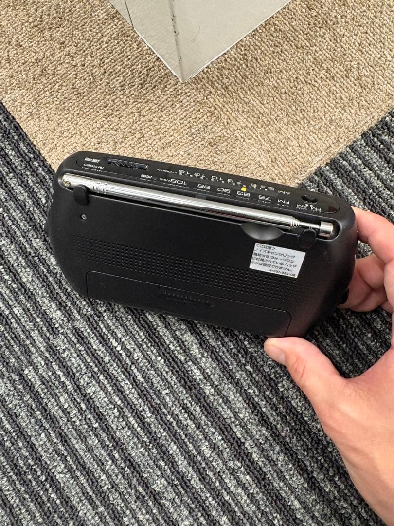 【極美品】SONY SRF-19 ソニー ラジオ AM/ワイドFM受信 希少品