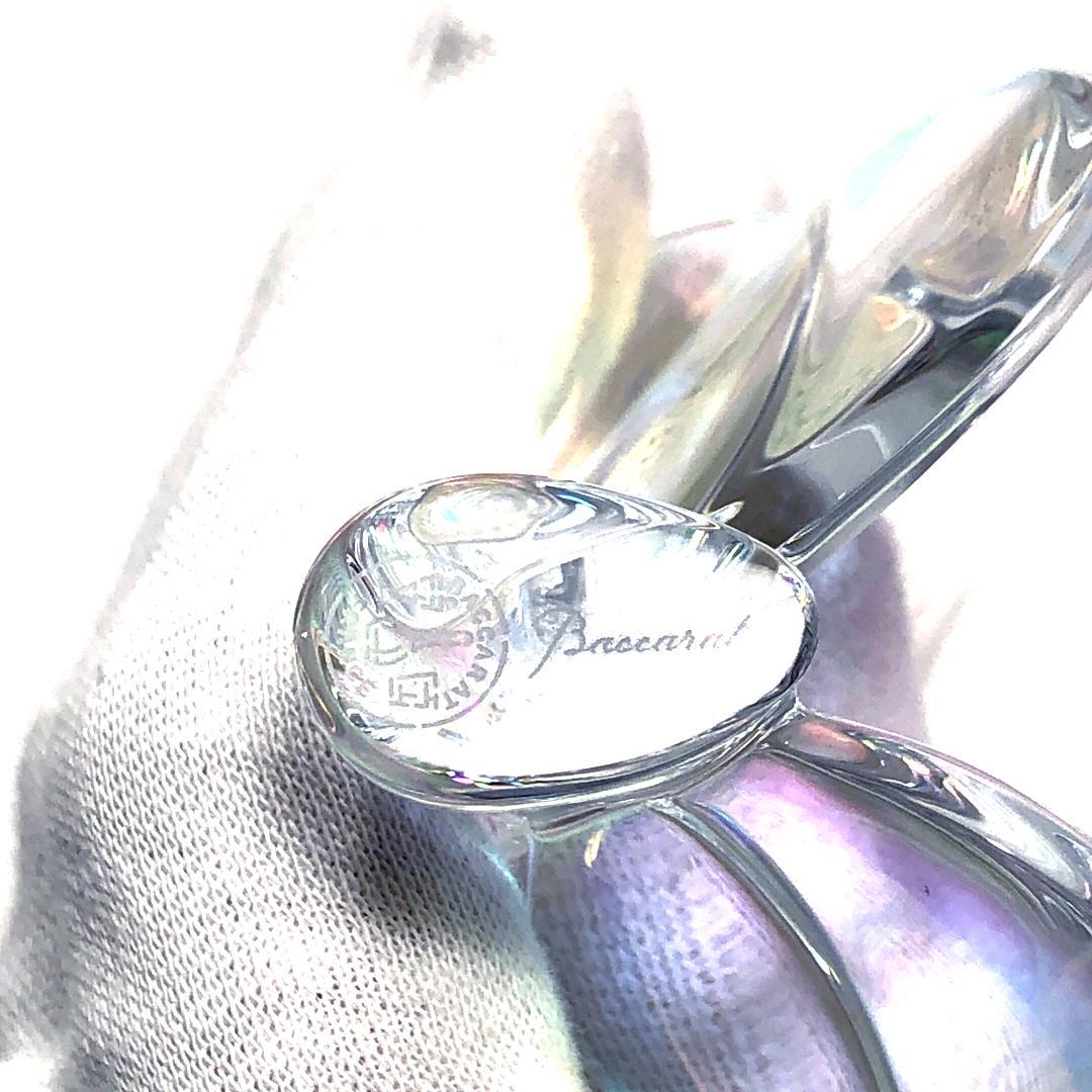 【美品・箱付き】バカラ／ラッキーバタフライ クリスタル イリゼクリア／BC355