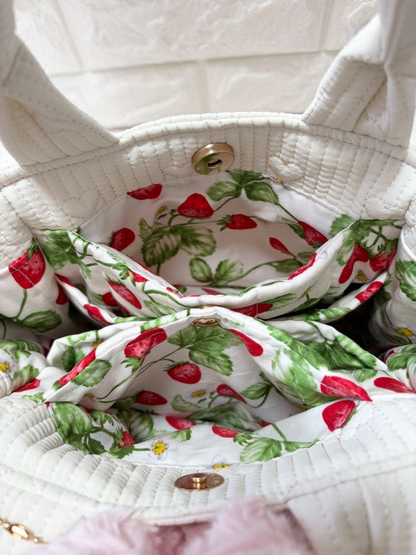 山*ば様 コヤンイサムチョン　サイドポケットトートバッグピンク　うさぎちゃん　猫