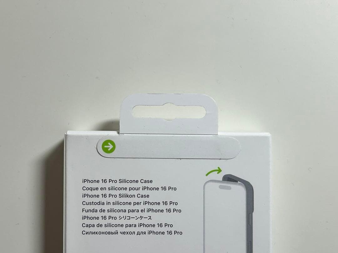 【新品】純正 iPhone 16 Pro シリコンケース・スターフルーツ①