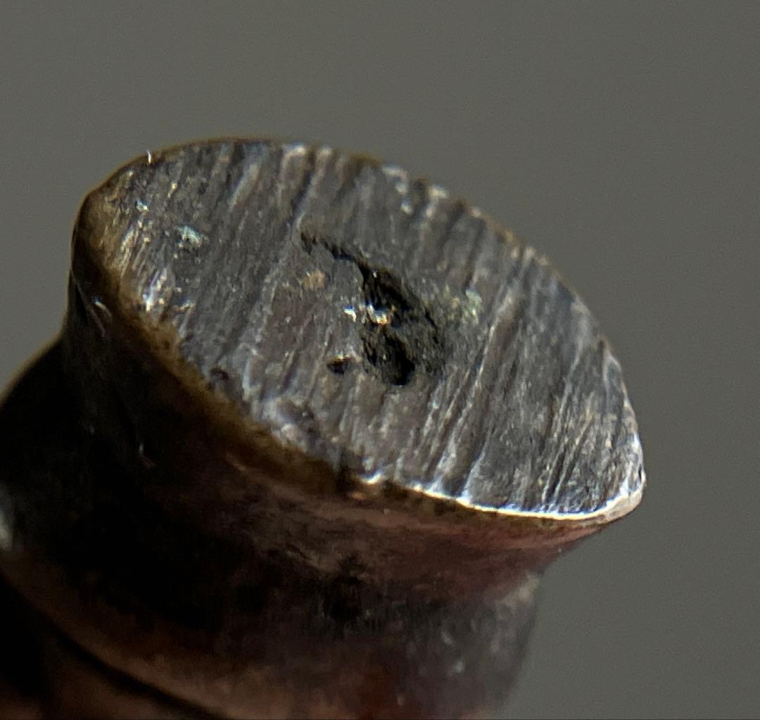 【巡る祈り 極小 阿弥陀如来像 約2㎝ 三体 江戸〜明治頃】豆仏 仏像お守り護符