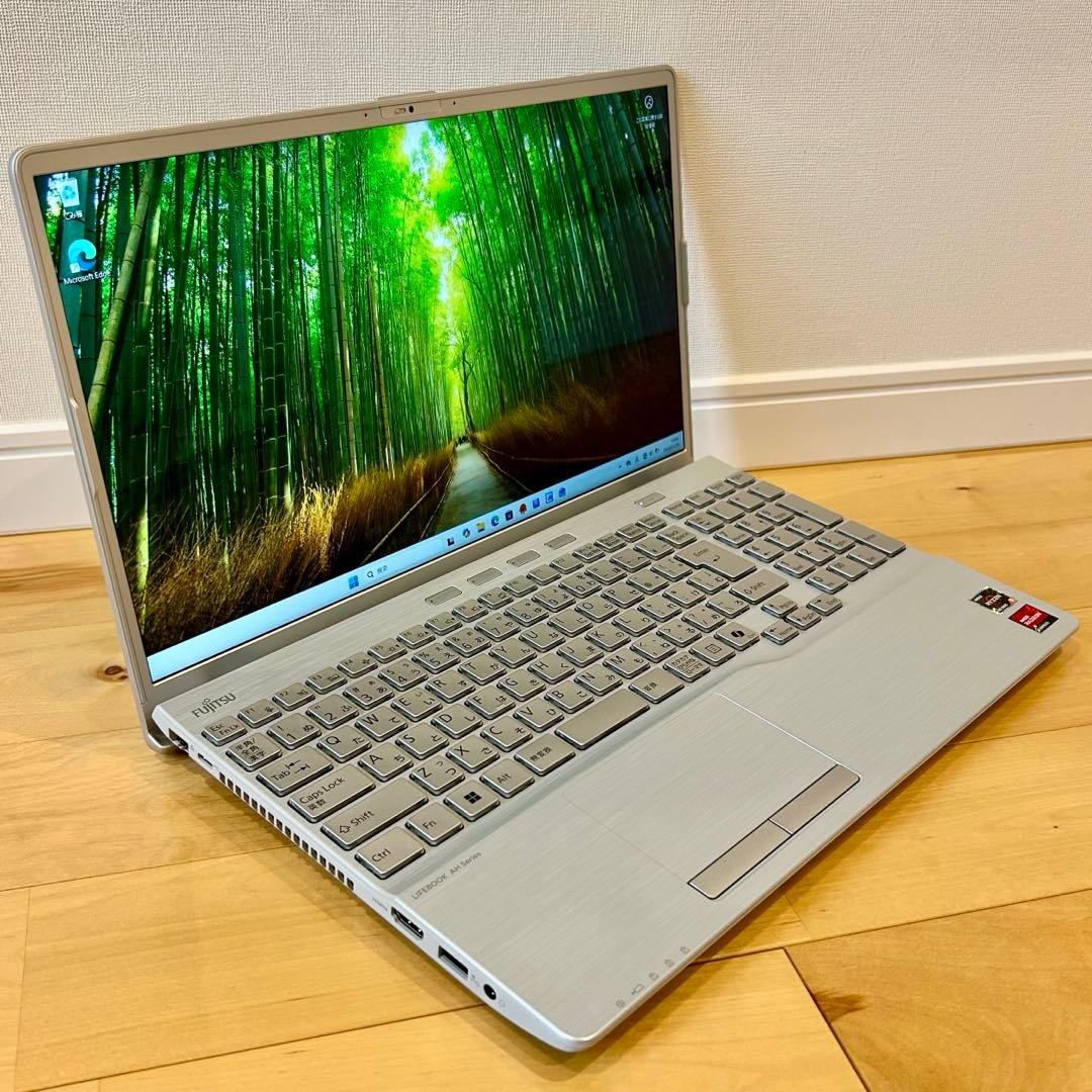 富士通LIFEBOOK AH450 256GB Ryzen 5 Office付