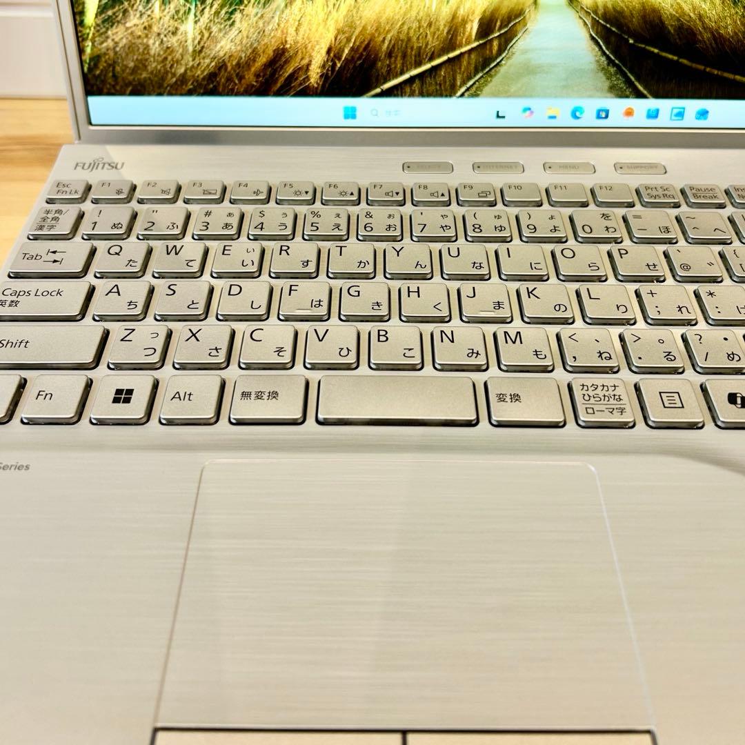 富士通LIFEBOOK AH450 256GB Ryzen 5 Office付