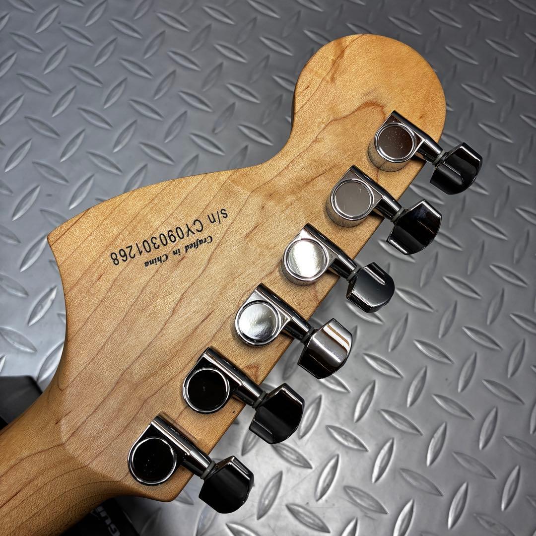 【廃盤カラー】Squier Affinity ブラックグレーメタリック ラメ塗装