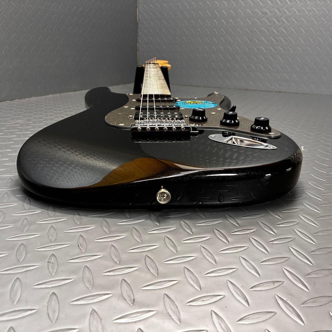 【廃盤カラー】Squier Affinity ブラックグレーメタリック ラメ塗装
