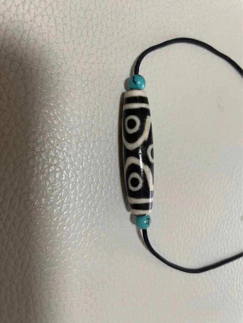 天珠 六眼天珠 白黒 希少品