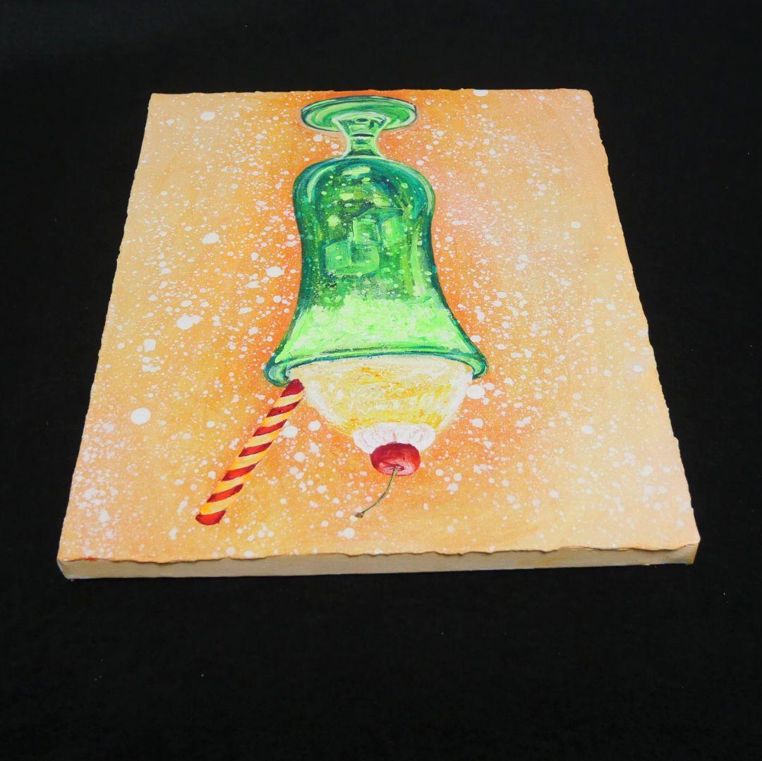 油絵 油彩 油彩画 絵 絵画【クリームソーダ】