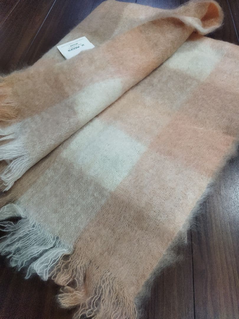 新品タグ付♪オーストラリア セントアルバンス モヘヤ ブランケット