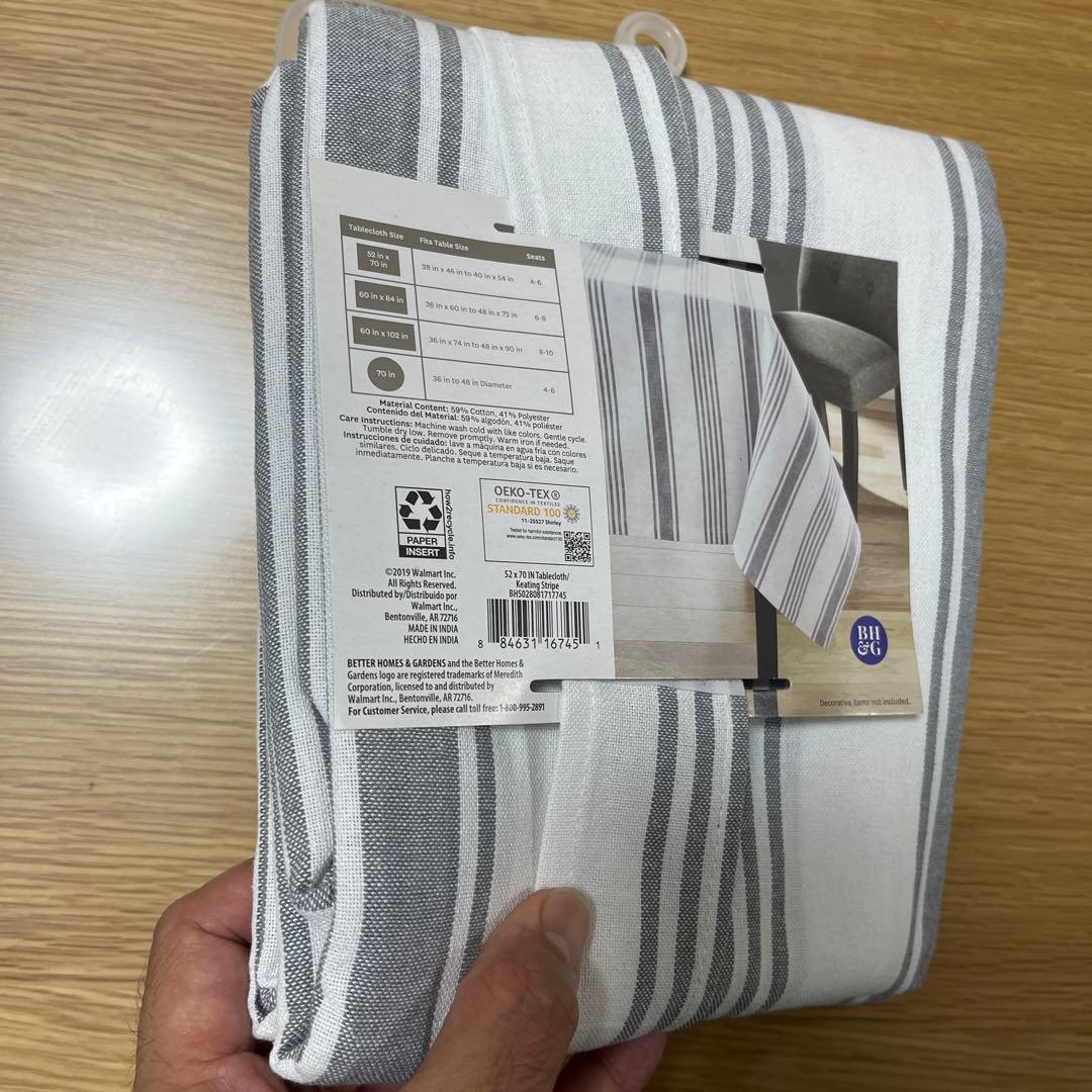 Better s & Gardens テーブルクロス