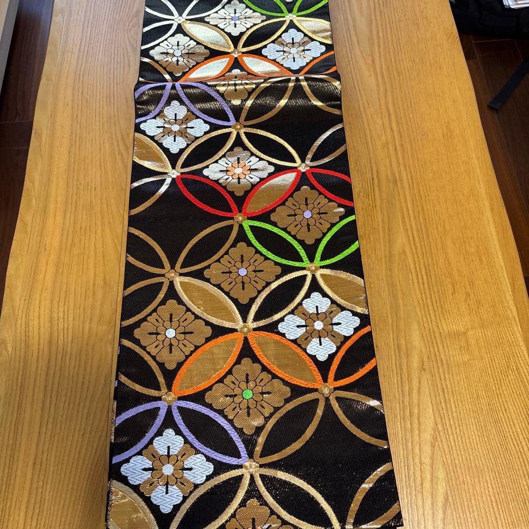 七五三　七歳正絹着物五点セット　美品